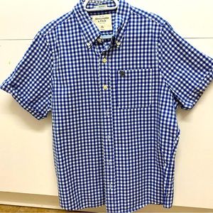 Men's Abercrombie & Fitch Button Down Short Sleeve Shirt XL